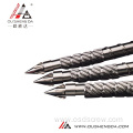 skd61 screw barrel nozzle element manufacturer zhoushan injection machine COLMONOY Stellite HK7 bimetallic